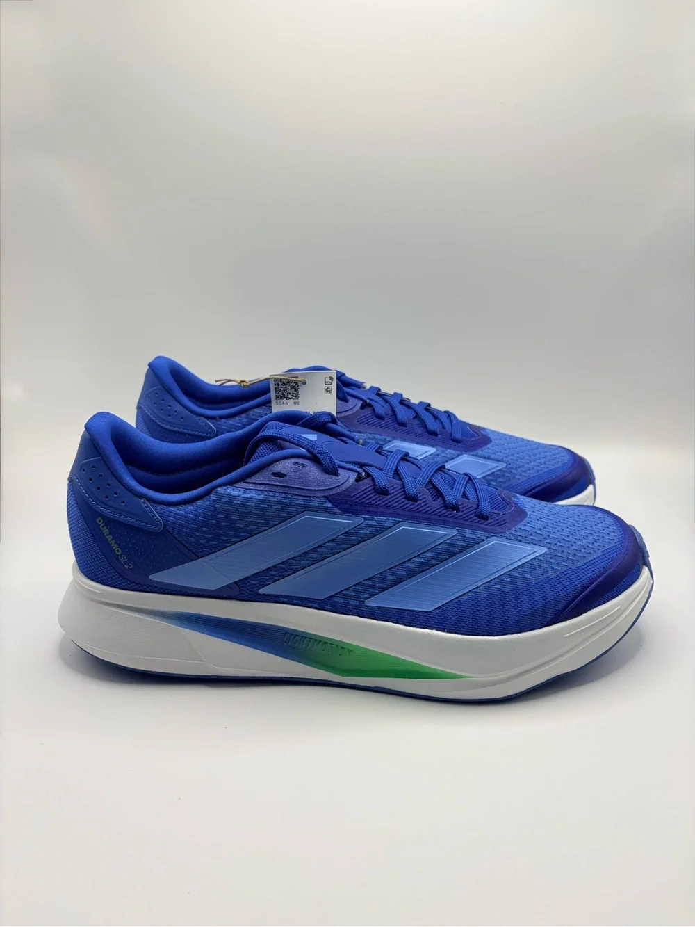 adidas Duramo SL2 Royal Blue Running Sneakers with Light Blue Stripes